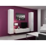 Cama TV stand VIGO 140 30/140/40 white/white gloss