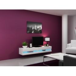 Cama TV stand VIGO NEW 30/180/40 white/white gloss