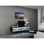 Cama TV stand VIGO NEW 30/180/40 black/white gloss