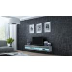 Cama TV stand VIGO NEW 30/180/40 white/grey gloss