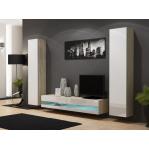 Cama TV stand VIGO NEW 30/180/40 sonoma/white gloss