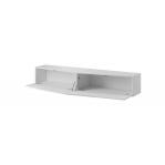 Cama TV stand VIGO SLANT 180cm (2x90) white/white gloss