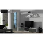 Cama TV stand SOHO 180 white/grey gloss