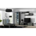 Cama TV stand SOHO 180 grey/grey gloss