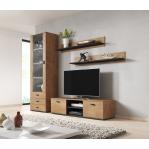 Cama TV stand SOHO 140 lefkas oak/black