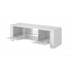Cama TV stand WEST 42/130/42 white/white gloss