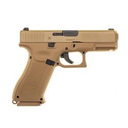 Glock 19X 4,5 mm coyote BB CO2 shot air pistol.