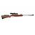 BEEMAN COMMANDER 1517 PCP 4.5mm 12-shot air rifle. +luneta 4x32 up to 17J