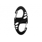 Mil-Tec S-Hook snap hook set - Black