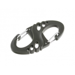 Mil-Tec S-Hook snap hook set - Green