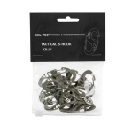 Mil-Tec S-Hook snap hook set - Green