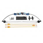 Poe Lang EK Firestar 25 LBS Carbon Blue Compound Bow