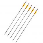 Poe Lang 28’ fibreglass arrows - set of 5 (D-055-B3)