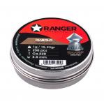 5.5 mm RANGER Diabolo Professional Sharp Grooved Point 250 pellets