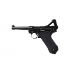 Air rifle Pistol RANGER P08 Parabellum KWC cal. 4.5 BBS blow back 21 shots Full Metal CO2
