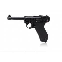Air rifle Pistol RANGER P08 Parabellum KWC cal. 4.5 BBS blow back 21 shots Full Metal CO2