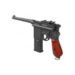 Air rifle pistol Ranger M712 BROOMHANDLE Full Auto Blowback K.4,5 BBS 19-shots KWC