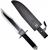 Rambo II Cinema Classic 400 mm knife with leather scabbard