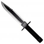 Cinema Classic Rambo I Large knife with leather scabbard CC-H1 360 mm Black