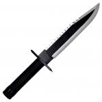 Cinema Classic Rambo I Large knife with leather scabbard CC-H1 360 mm Black