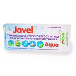 Javel Aqua water disinfection tablets, 20 pcs