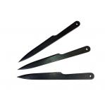 KAL22-CZ Throwing knives, 3 pieces, black