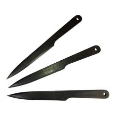 KAL22-CZ Throwing knives, 3 pieces, black