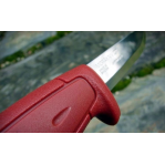 Morakniv BASIC knife 511 - Carbon Steel - Red