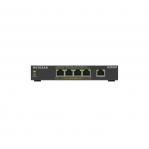 NETGEAR GS305Pv3 Unmanaged Gigabit Ethernet (10/100/1000) Power over Ethernet (PoE) Black