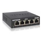 NETGEAR GS305 Unmanaged L2 Gigabit Ethernet (10/100/1000) Black
