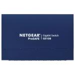NETGEAR GS108GE network switch Unmanaged Gigabit Ethernet (10/100/1000) Blue