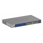 NETGEAR 28-Port PoE Gigabit/10G Stackable Smart Switch (GS728TXP)