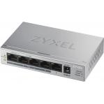 Zyxel GS1005HP Unmanaged Gigabit Ethernet (10/100/1000) Power over Ethernet (PoE) Silver
