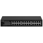 Zyxel GS1100-24E Unmanaged Gigabit Ethernet (10/100/1000) Black