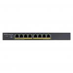 Zyxel GS1900-8HP v3 PoE Managed L2 Gigabit Ethernet (10/100/1000) Power over Ethernet (PoE) Black