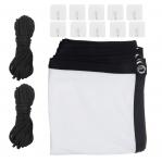 Maclean projection screen, 120