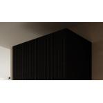 Wardrobe PAFOS 2D BASE 90x55.5x45 Black matt