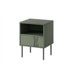 Cama Bedside table 2 pcs. TRESSE 44x40x53 matte green
