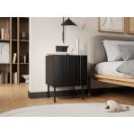 Cama Bedside table 2 pcs ISLA 44,5x40x59 black matt