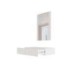 Dressing table with mirror PAFOS 80x41.6x100 white matte