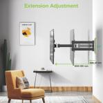 Techly 23-55 Universal LCD TV Wall Mount Bracket Black