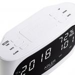 Alarm clock ADLER AD 1186 white