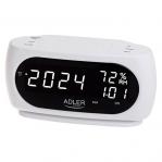 Alarm clock ADLER AD 1186 white
