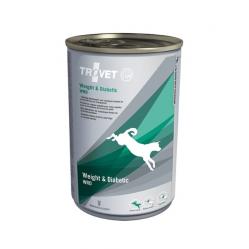 TROVET Weight & Diabetic WRD with chicken - Wet dog food - 400 g