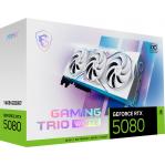 MSI GAMING GEFORCE RTX 5080 16G TRIO OC WHITE graphics card NVIDIA 16 GB GDDR7