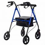 Lightweight aluminium four-wheel rehabilitation walker CH100AM