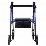 Lightweight aluminium four-wheel rehabilitation walker CH100AM