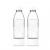 PushAir 2 bottles for Dafi 0.7 l saturator white