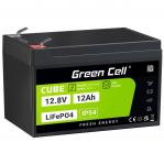 Green Cell LFPGC12V12AH UPS battery Lithium Iron Phosphate (LiFePO4) 12.8 V 12 Ah