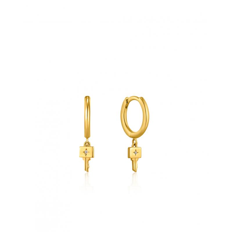 EARRINGS ANIA HAIE WOMEN E032-04G (0,5CM ) EARRINGS ANIA HAIE WOMEN E032-04G (0,5CM )